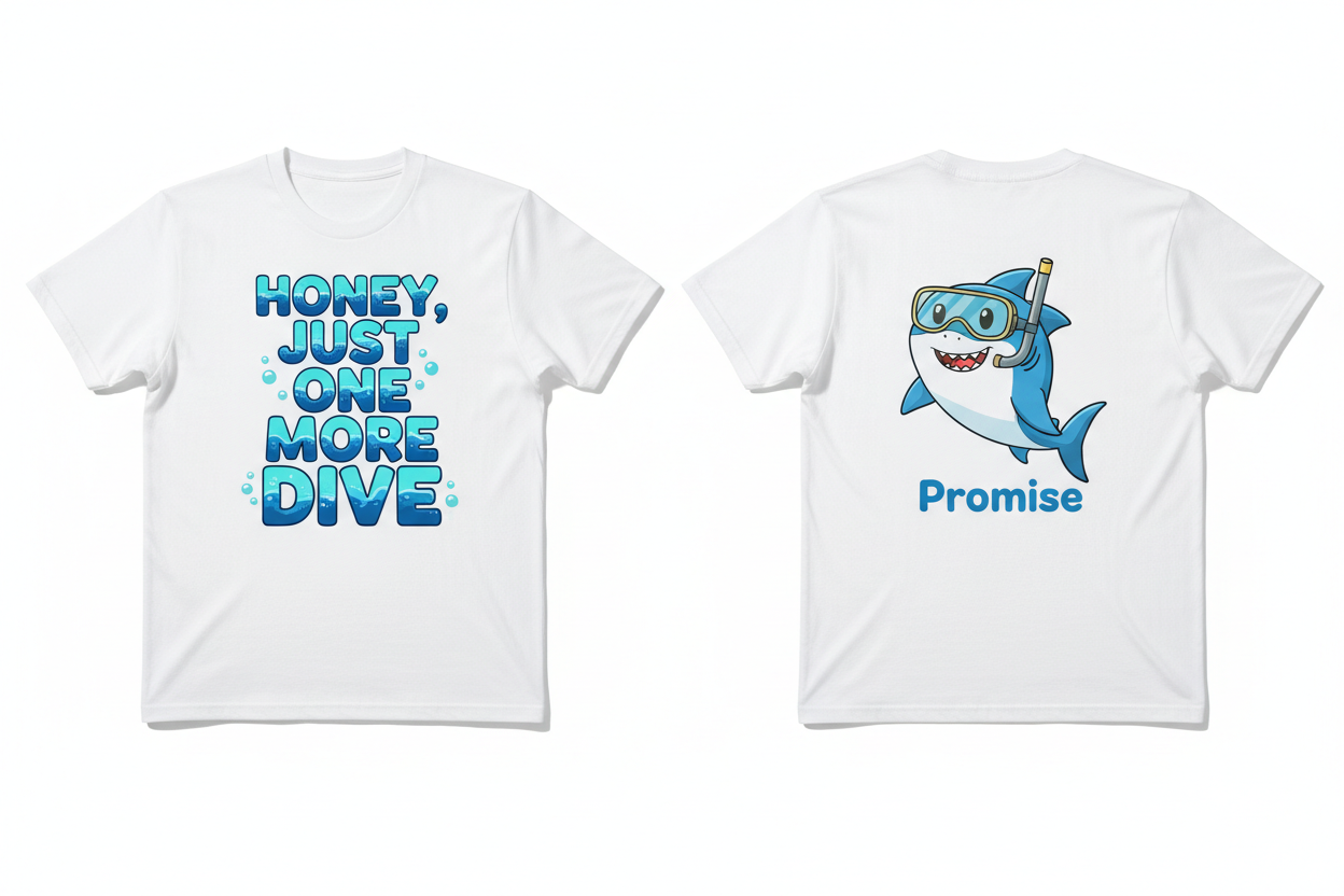 Honey Just One More Dive T-Shirt