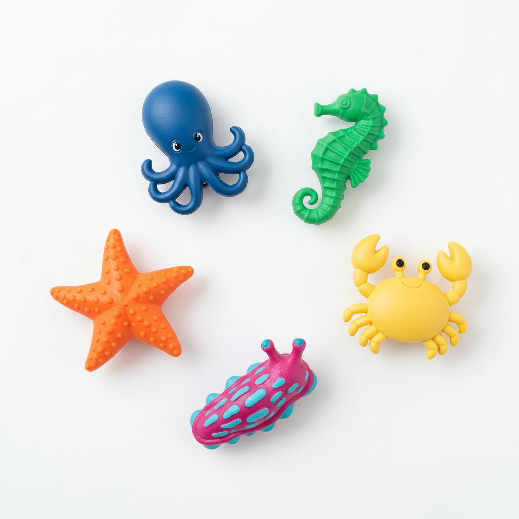 Sea Creature Clothing Clips